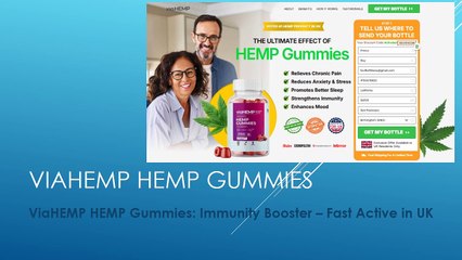 ViaHEMP HEMP Gummies Price Update 2025 UK