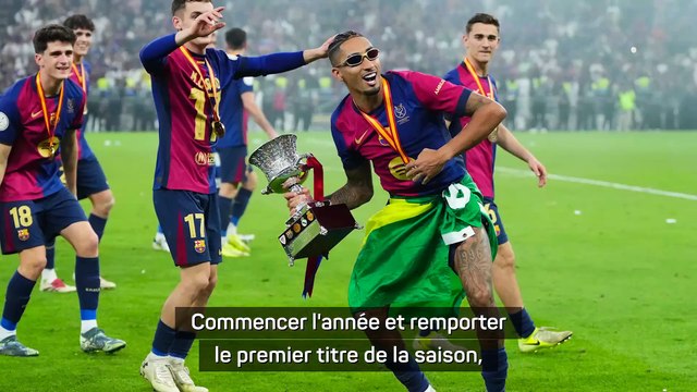 Raphinha : “Donner le meilleur de moi-même et aider Barcelone à gagner des trophées”