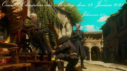 Oswald Chambers am Montag, dem 13. Januar 2025, zu Johannes 3,3