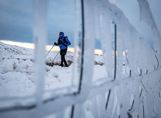 Montane Spine Challenger Race 2025 hits the snowy Pennine Way Yorkshire