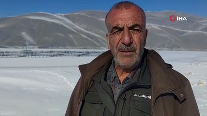 Sibirya soğuklarının vurduğu ilimizde baraj dondu