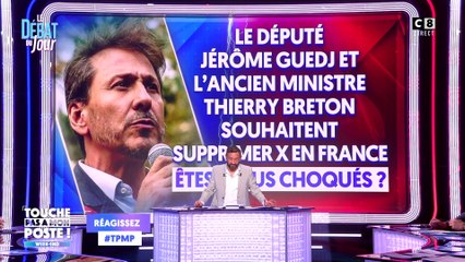Le député Jérôme Guedj et l'ancien Ministre Thierry Breton souhaitent supprimer X en France