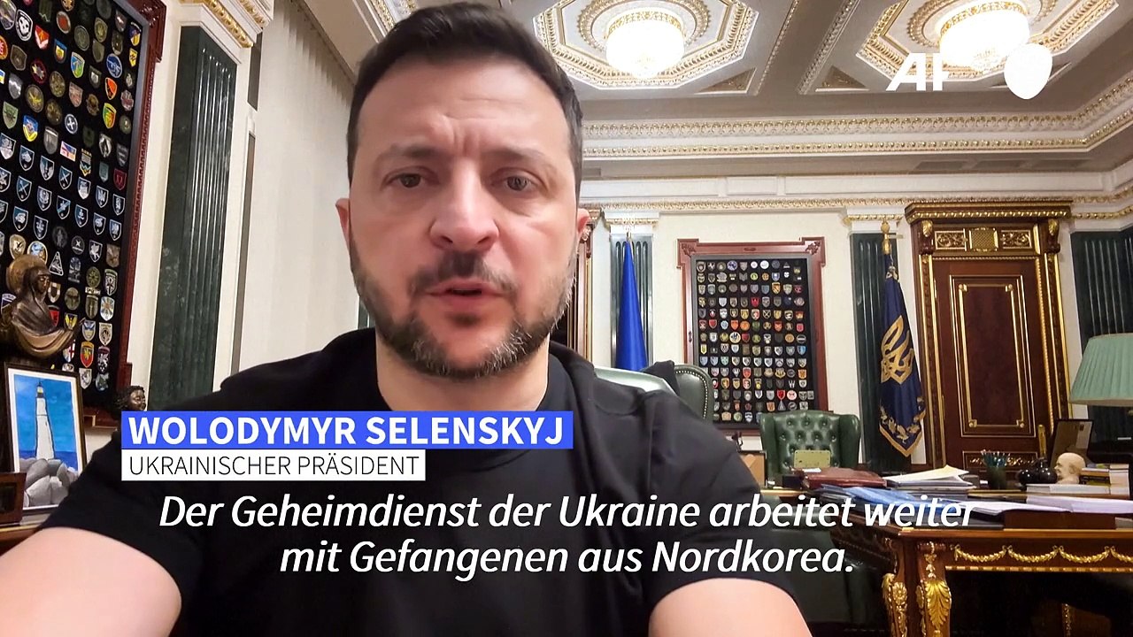 Selenskyj will nordkoreanische gegen ukrainische Gefangene austauschen