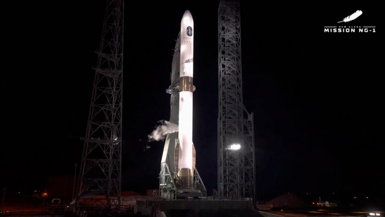 Moment Jeff Bezos’ Blue Origin rocket launch to rival Elon Musk’s SpaceX called off