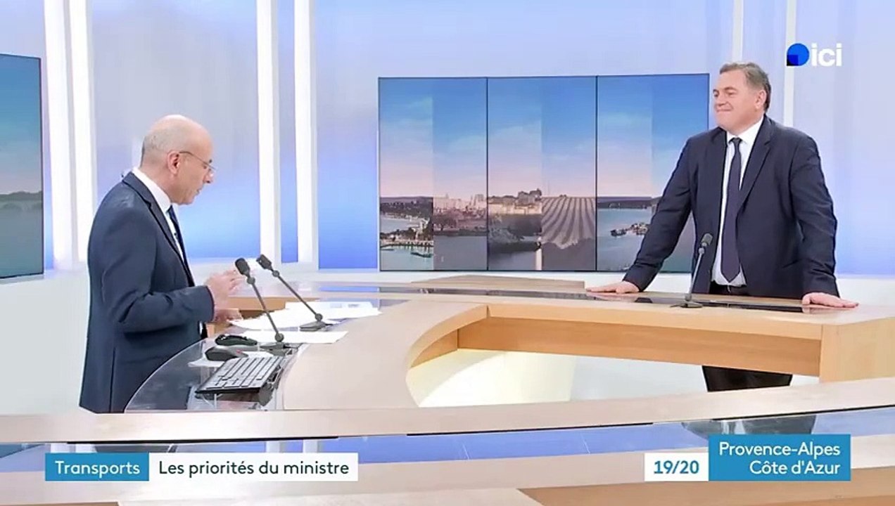 Entretien avec Philippe Tabarot, ministre des Transports - France 3