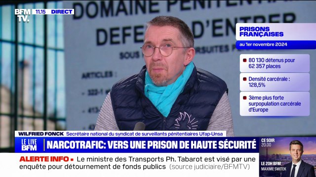 Wilfried Fonck (syndicat de surveillants pénitentiaires Ufap-Unsa): Il est certain qu'on a un ministre de la Justice qui a envie de faire bouger les choses