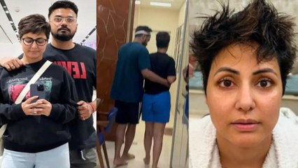 Hina Khan की Cancer Report देख Boyfriend की हालत हो गई थीं खराब,  ऐसे था Reaction ! FilmiBeat