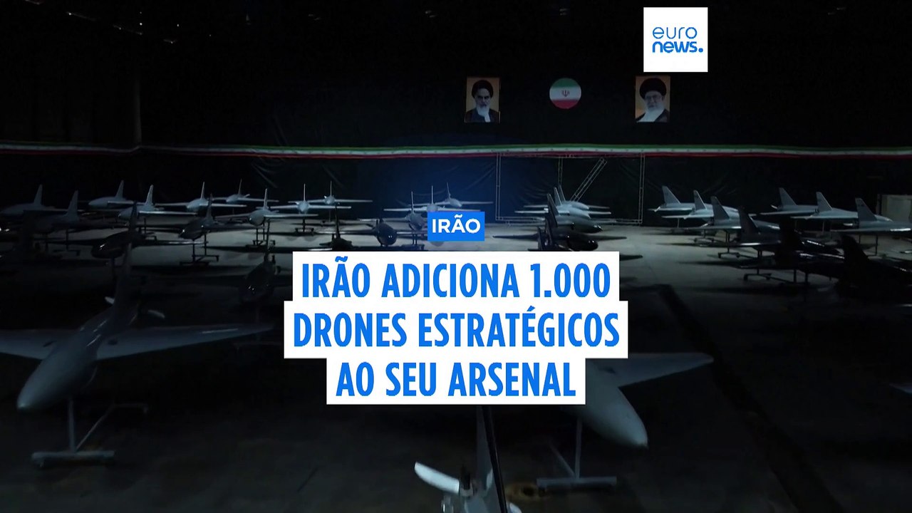 Irão acrescenta "1.000 drones estratégicos" à sua frota