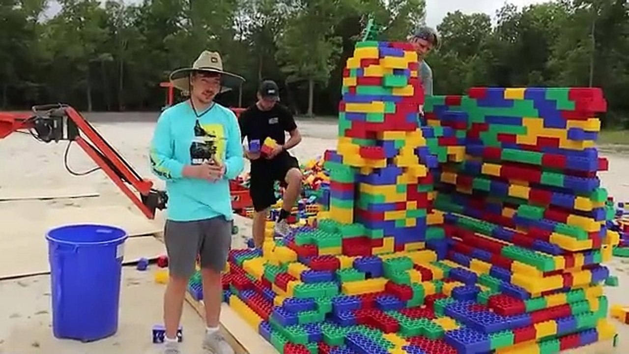 I Built The World's Largest Lego Tower