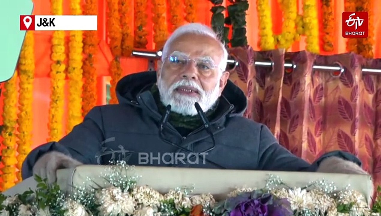 PM Modi Inaugurates Z-Morh Tunnel IN J&K Says Government Committed To 'Sabka Sath, Sabka Vikas'