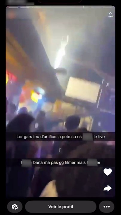 St-Pierre : Un feu d'artifice dans une boîte de nuit provoque la panique