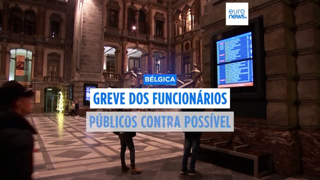 Greve nacional causa caos nas viagens na Bélgica devido ao cancelamento de voos e comboios