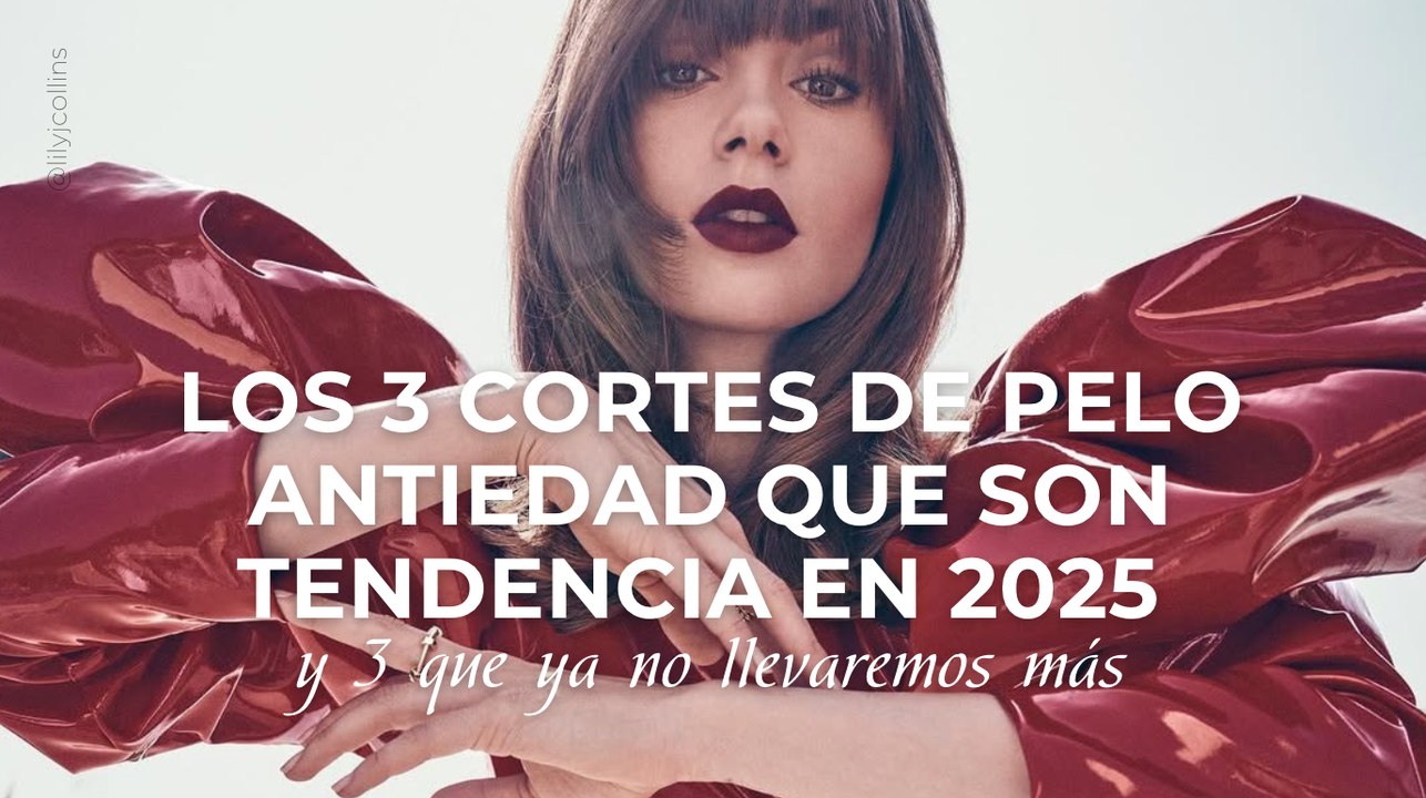 Los 3 cortes de pelo antiedad que son tendencia en 2025 y 3 que ya no ...