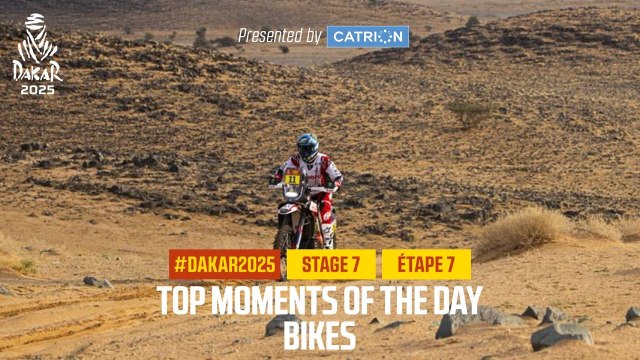 Dakar 2025: Mejores momentos de la etapa 7 de Motos
