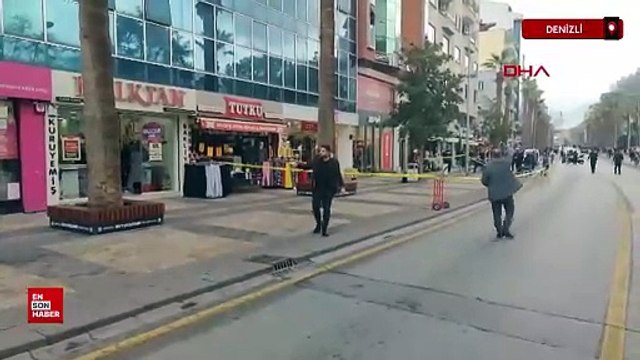Denizli'de fünye ile patlatılan çantadan kıyafet çıktı