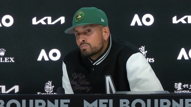 Tennis - Australian Open 2025 - Nick Kyrgios : I can't realistically see myself playing singles again here