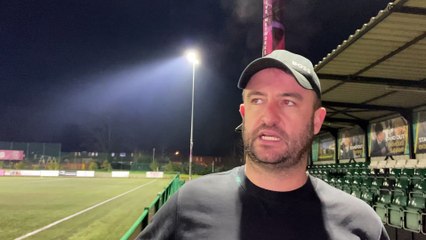 Alton manager Kevin Adair post-Tadley Calleva
