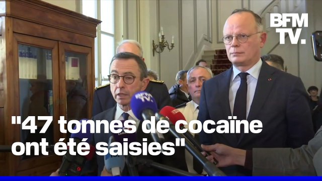 Trafic de drogues au Havre: l'Intégralité du point de Bruno Retailleau, ministre de l'Intérieur