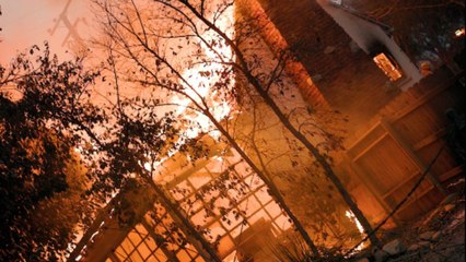 Harrowing on-site video shows California Wildfires burning through Altadena and Pasadena