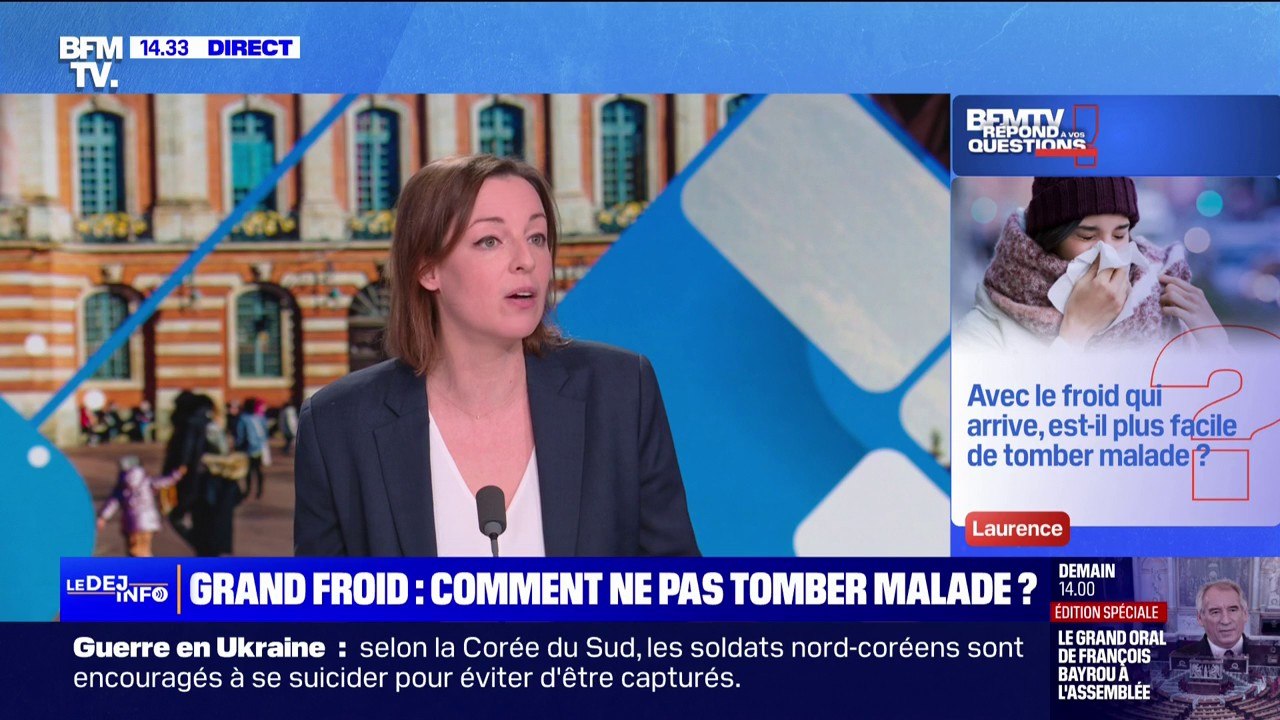 Avec le froid qui arrive, est-il plus facile de tomber malade? BFMTV répond à vos questions