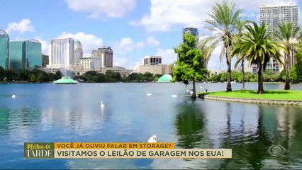 Como funciona o LEILÃO DE GARAGEM nos Estados Unidos | Melhor da Tarde