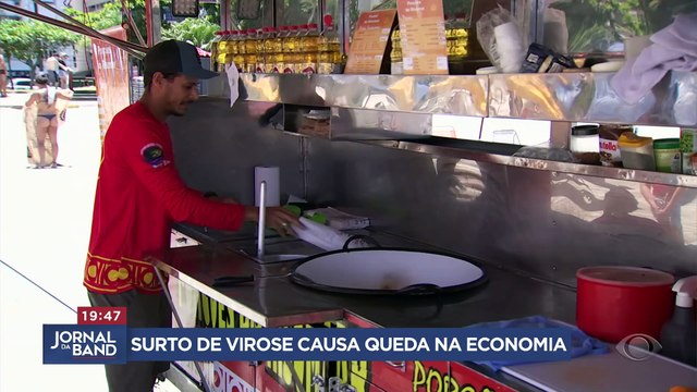 Surto de virose causa queda na economia no litoral de SP