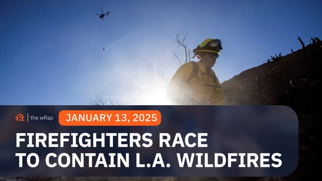 Los Angeles races to contain wildfires before severe winds return