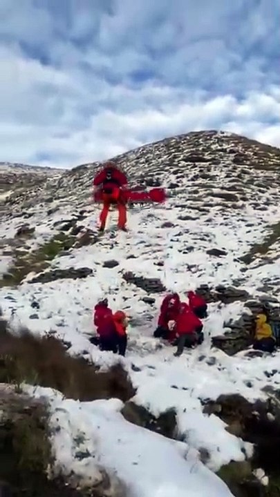 Peak District hiker airlifted after a fall