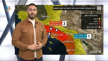🔴مركز طقس العرب: رياح سانتا آنا تهب بقوة من جديد جنوب كاليفورنيا و تُهدد بتأجيج الحرائق مرة أخرى!