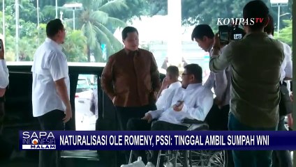 Naturalisasi Ole Romeny, PSSI: Tinggal Ambil Sumpah WNI
