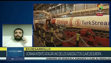 Rusia denuncia ataque ucraniano al gasoducto de TurkSTream