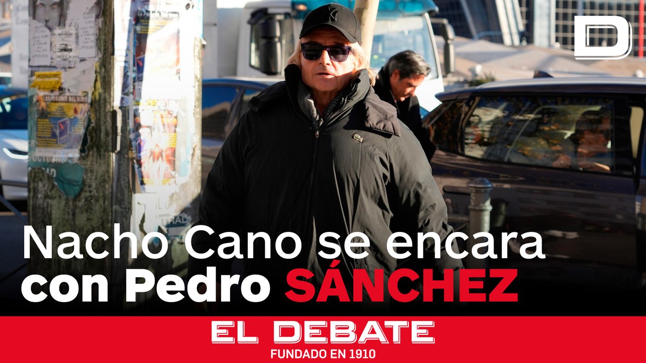 Nacho Cano, a Sánchez: «Mereces caer porque eres un corrupto y compras votos»