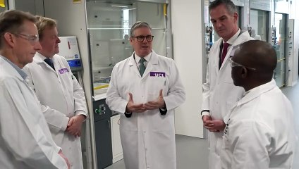 Starmer makes visit to UCL as he lays out plans for AI