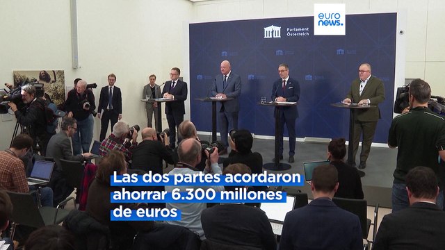 El partido de extrema derecha de Austria y los conservadores alcanzan un acuerdo presupuestario