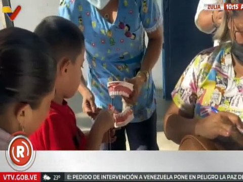 Zulia I Programa la Salud va a la Escuela se despliega en planteles educativos del mcpio. Maracaibo