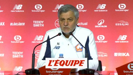 Genesio : «Mon intervention était réfléchie» - Foot - Coupe - Lille