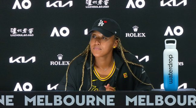 Tennis - Australian Open 2025 - Naomi Osaka : The fire is three blocks from my house