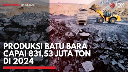 Produksi Batu Bara Capai 831,53 Juta Ton di 2024