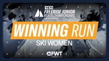 Winning Run Ski Women: Hannah Baldwin - 2025 YETI Junior World Championships Kappl by Dynastar