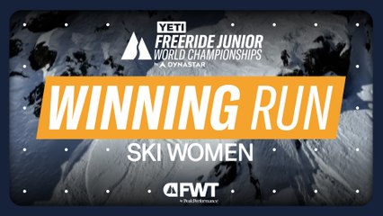 Winning Run Ski Women: Hannah Baldwin - 2025 YETI Junior World Championships Kappl by Dynastar