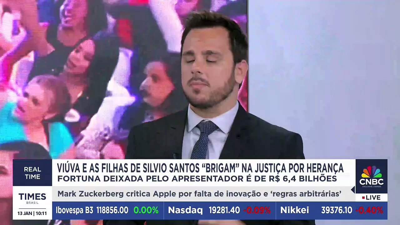 Viúva e filhas de Silvio Santos ‘brigam’ por herança de R$ 6,4 bilhões; entenda desdobramentos