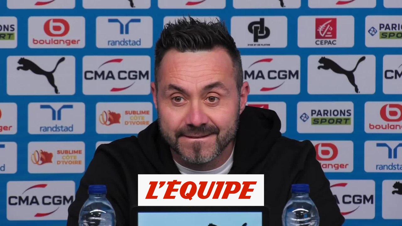 De Zerbi : « Sternal ? Je ne suis pas là pour distribuer des cadeaux » - Foot - L1 - OM