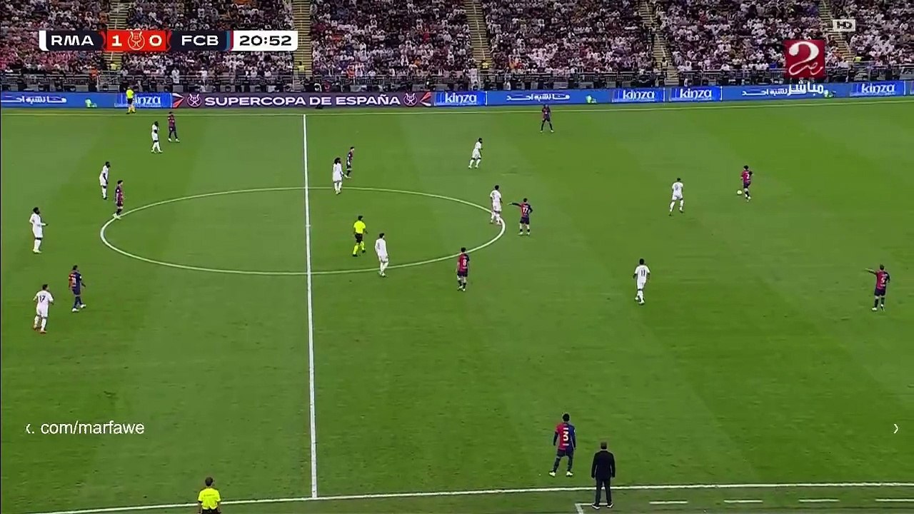 🎥 Spanish Super Cup Final |  Real Madrid 1 x 1...