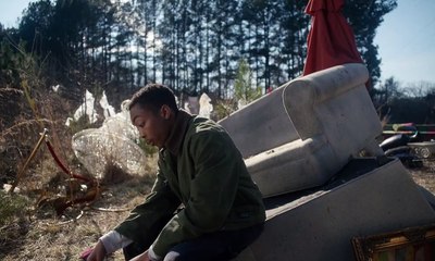 Landschaft mit unsichtbarer Hand