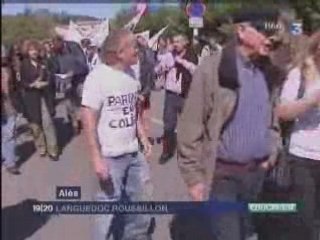 Manifestation du 29 avril dans le Gard FR3