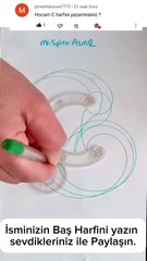 Büyüleyici C Harfi Deseni  Yaratıcı Spirograf Sanatı ve rahatlatıcı sesler  #spirograph #art #asmr