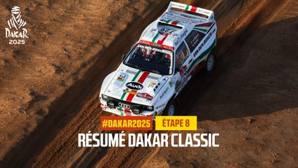 Résumé Dakar Classic - Étape 8 - #Dakar2025