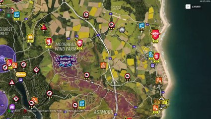 A Noob Playing Forza Horizon 4 for no reason and win the race with 3rd place