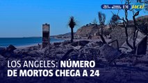 Número de mortos em incêndios em Los Angeles chega a 24; ventos podem agravar desastre