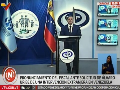 Fiscal Tarek William Saab: Venezuela no seguirá soportando más llamados a la desestabilización